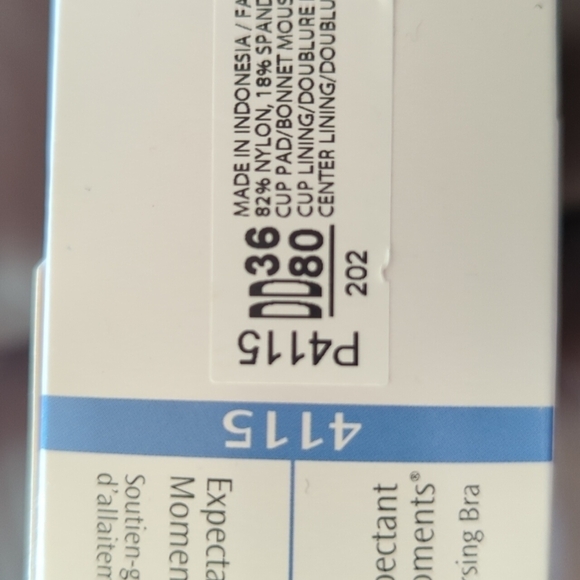 COPY - 2/$25 NWT Playtex nursing bra 36DD P4115 - Picture 8 of 10